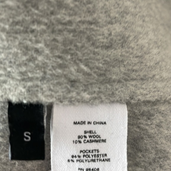 Theory, Wool belted wrap trench coat, size S - Picture 4 of 4